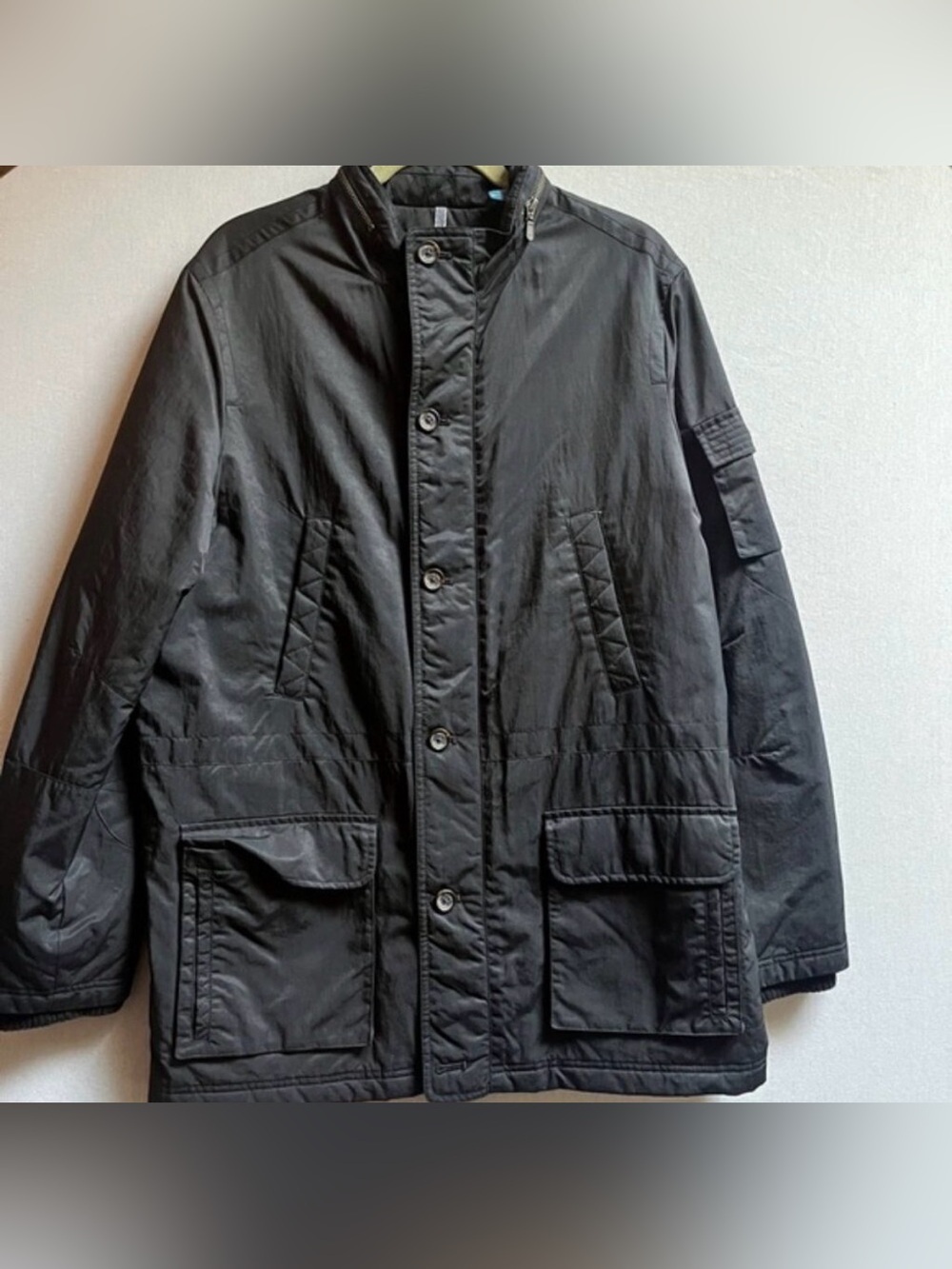 Tommy Bahama Midi Hooded Trench Fall Jacket Sz M